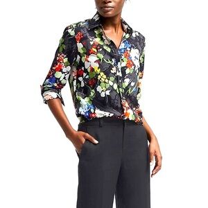 Banana Republic Floral Dillon Shirt Sz XL